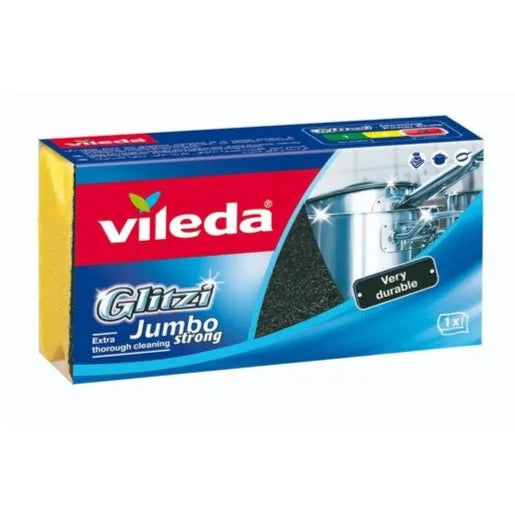 Vileda Glitzi Strong Jumbo Sponge, 1 Piece