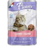 Plaisir Cat Food Chunks With Salmon & Cod In Gravy 100 G