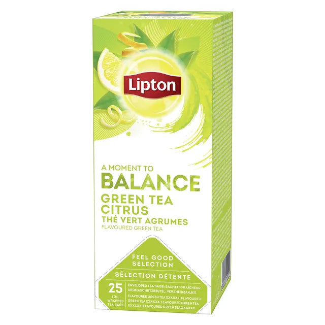 Lipton Green Tea Citrus 25 Bags