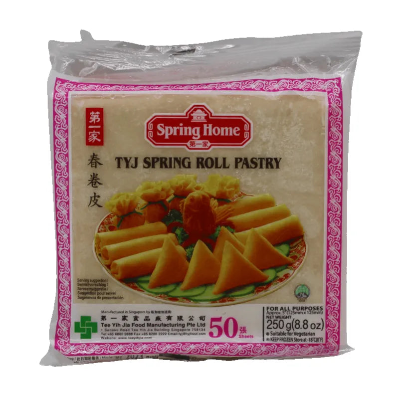 Spring Home Spring Roll Pastry 5 Inch (50 Sheets), 250G