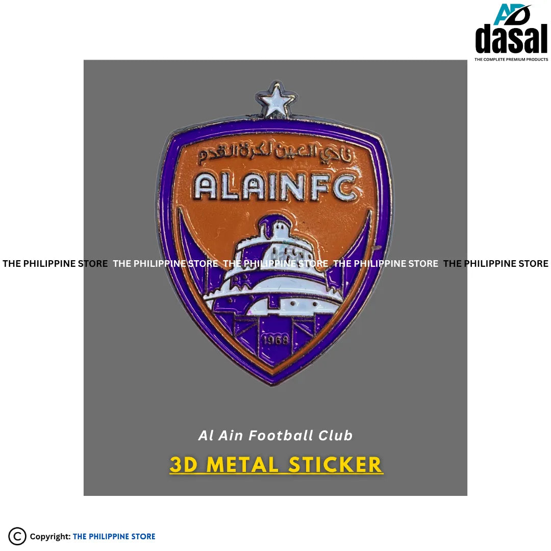 3D Metal Sticker- Al Ain Football Club