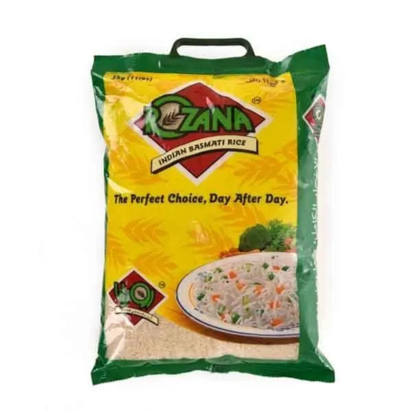 Rozana Indian Basmati Rice 5Kg Promo