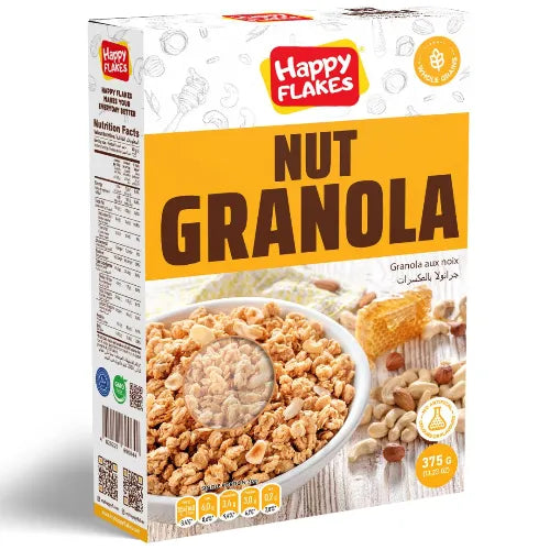 Happy Flakes Nut Granola 375g