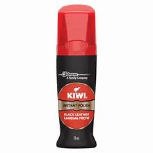 Kiwi Black Leather Instant Polish, 75ml