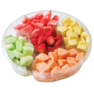 Fresh fruit cut tray