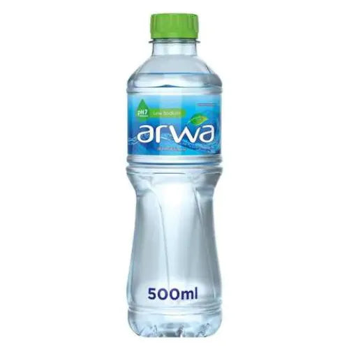 Arwa Still Water Bottled Drinking Water Pet, 500Ml
