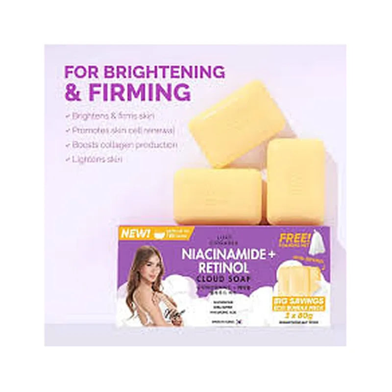 Luxe Organix Niacinamide + Retinol Cloud Soap