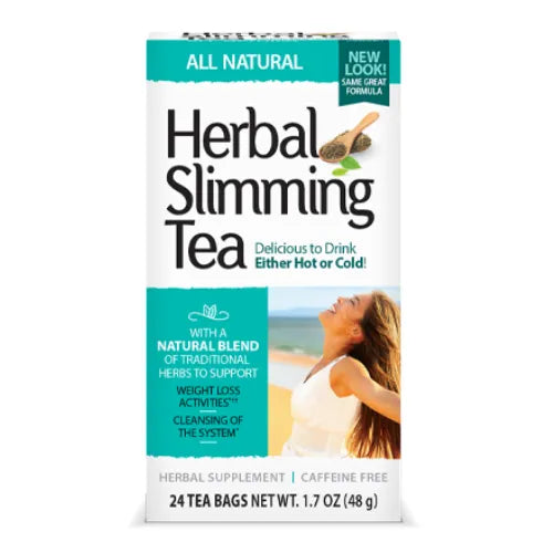 21st Century Herbal Slimming Tea All Natural Tea Bags 24 Pieces