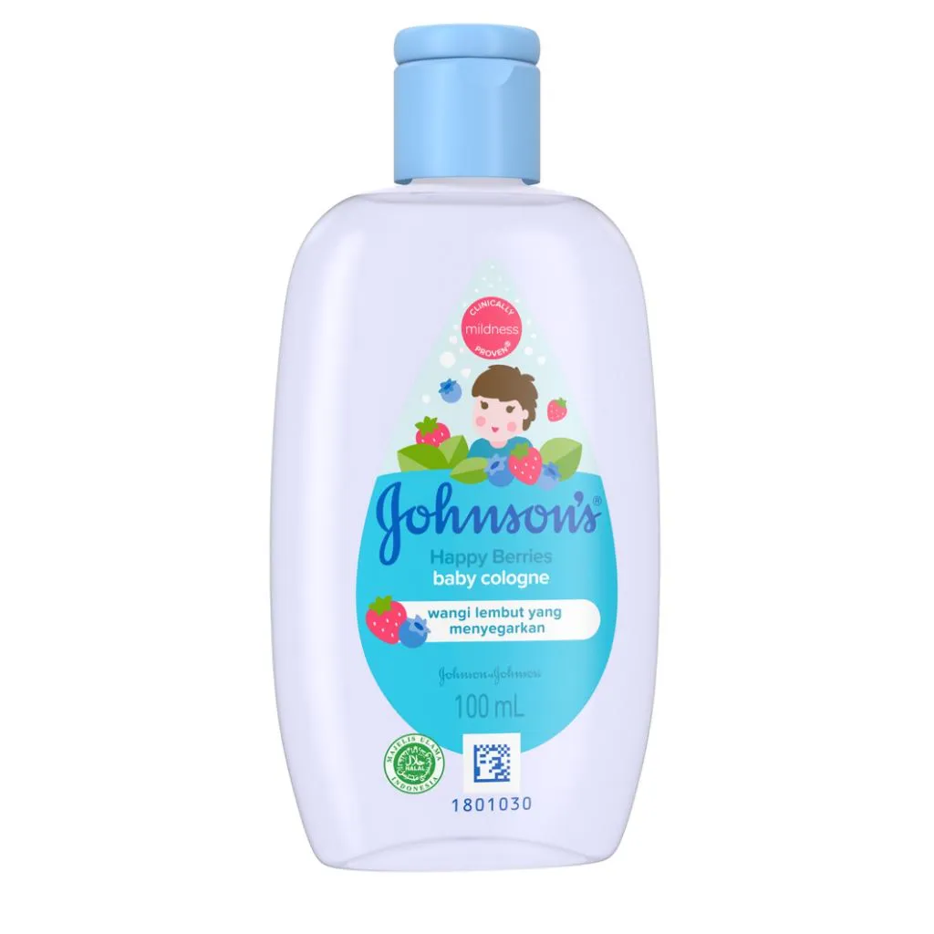 Johnson's Happy Berries Baby Cologne, 100ml