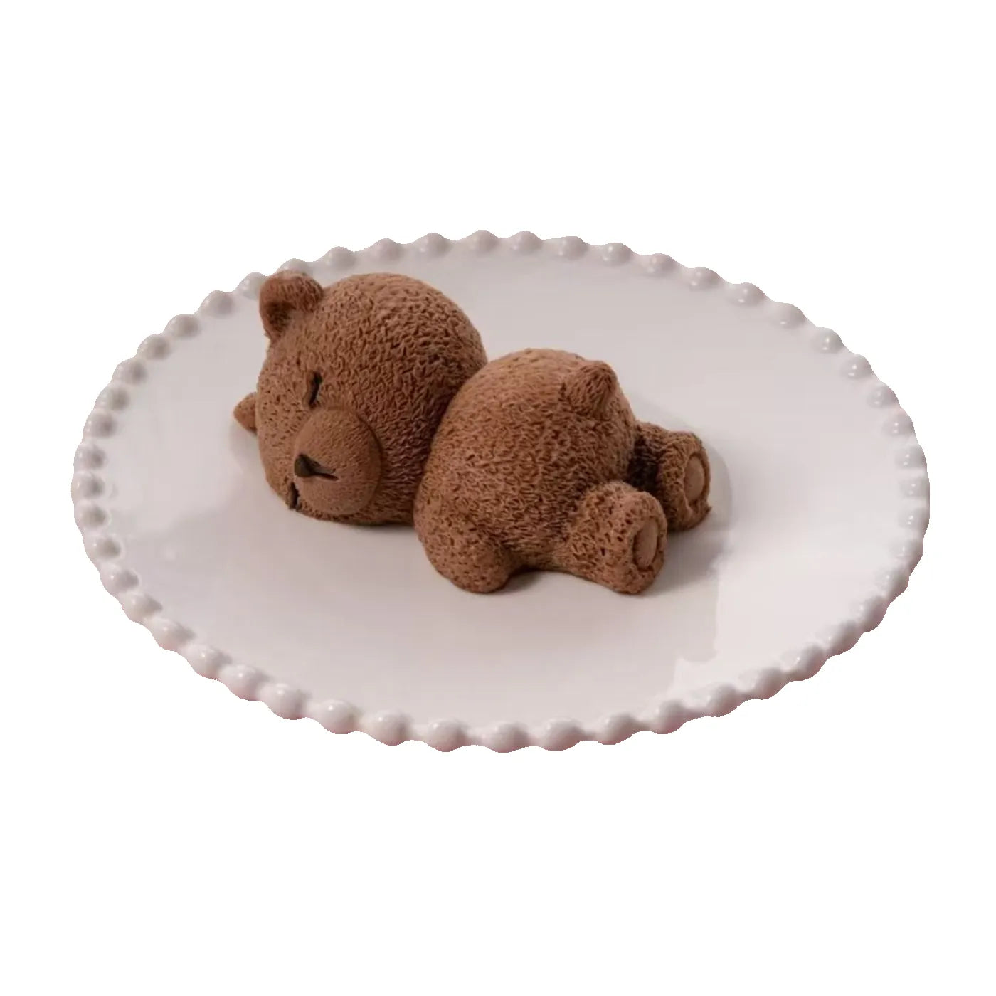 Bear Shaped Chocolate Raspberry Cake 304-1889
