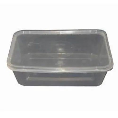 Microwavable Container Square 500ml 5 Pieces