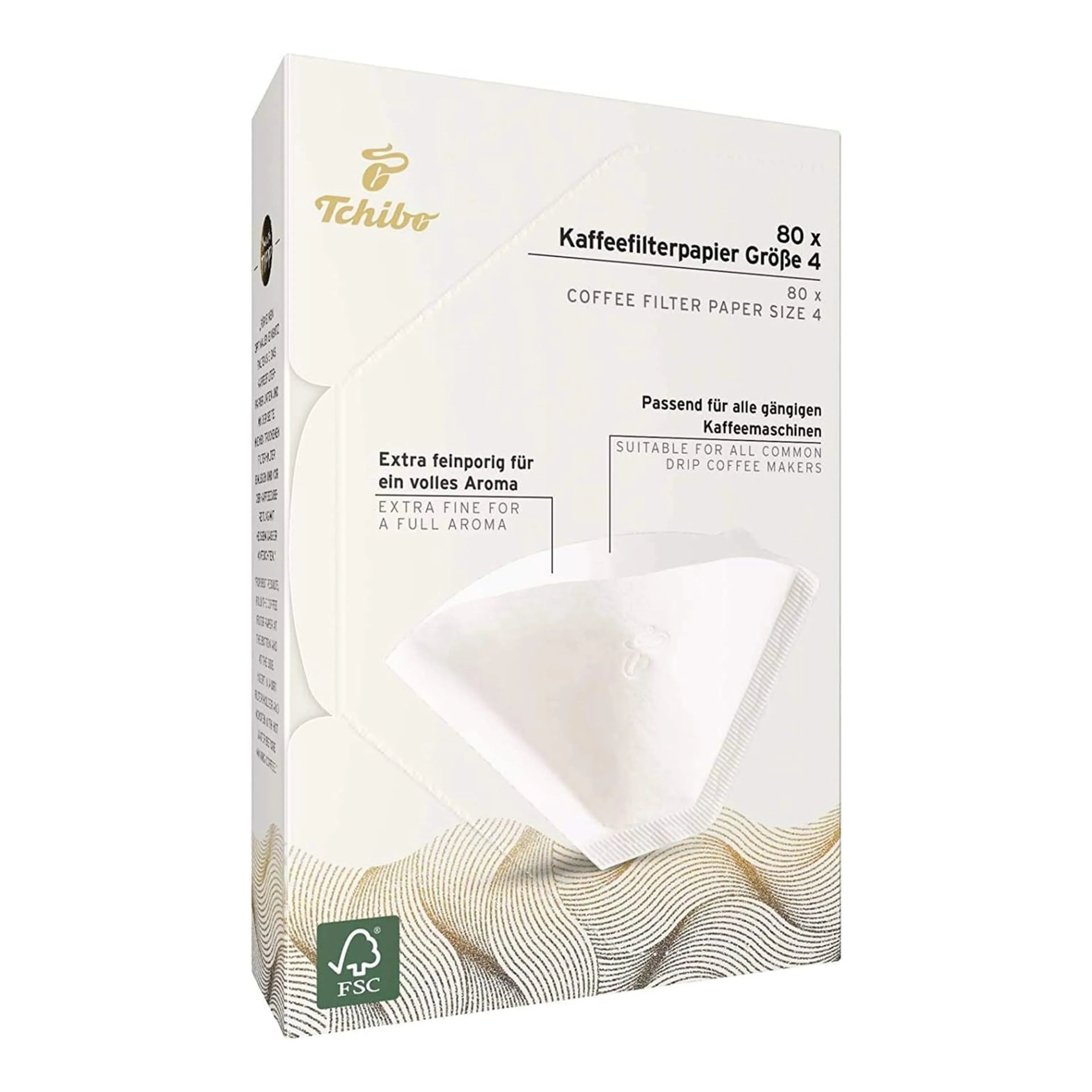 Tchibo Filter Bags Size 4X80
