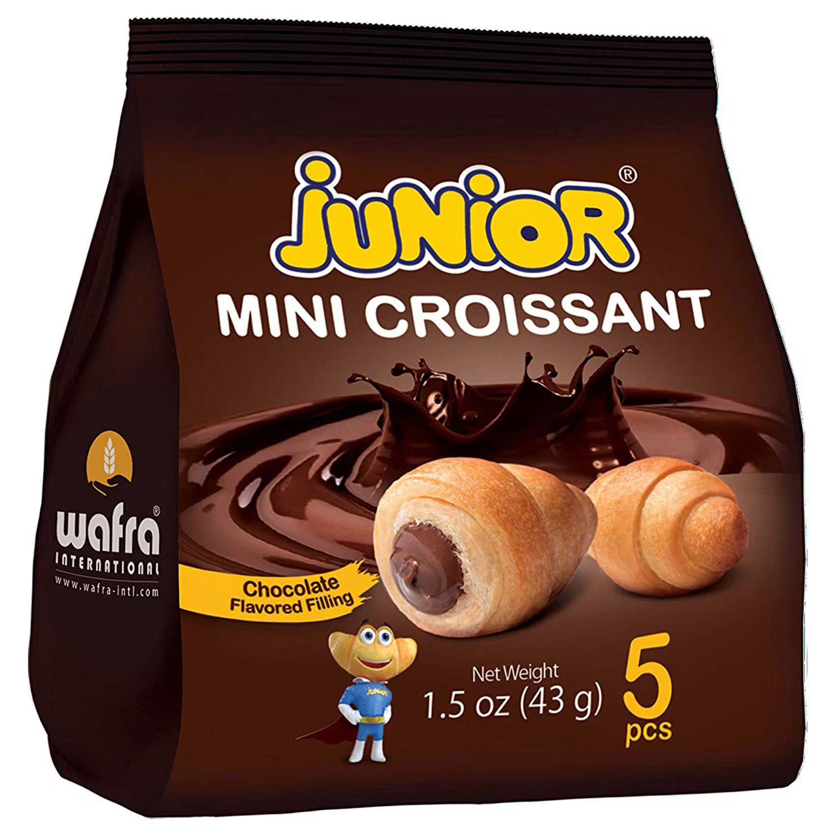 JUNIOR MINI CROISSANT CHOCOLATE CREAM 32 GM