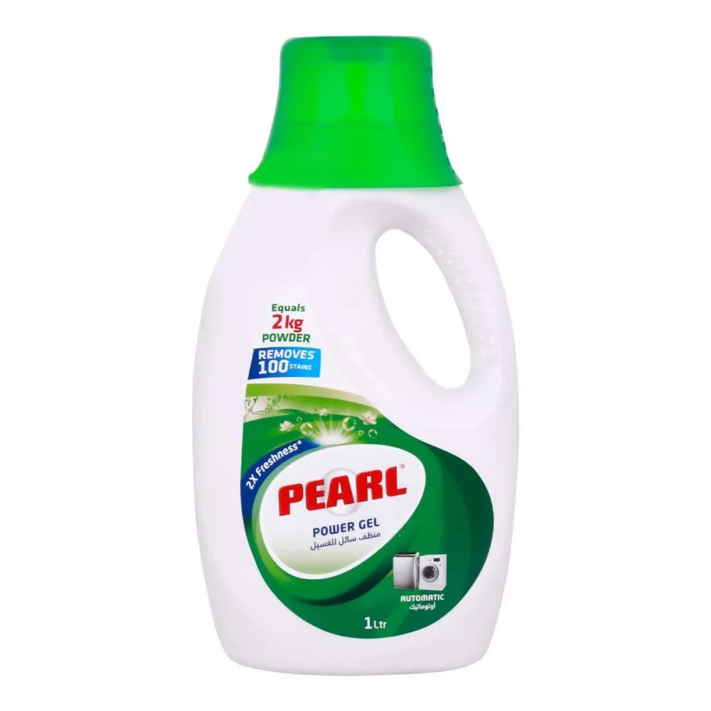 Pearl Original Power Gel Laundry Liquid Detergent, 1L