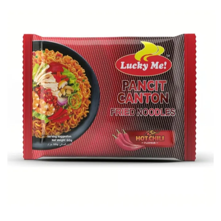 Lucky Me Pancit Canton Hot Chili, 60g