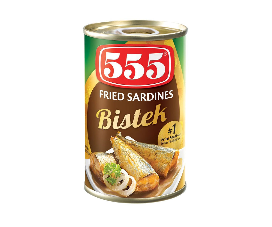 555 FRIED SARDINES BISTEK 155GM
