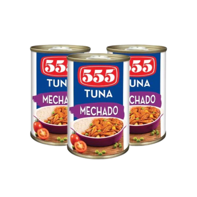 555 TUNA MECHADO 155GM X 3 PCS