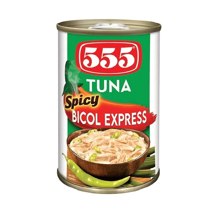 555 TUNA SPICY BICOL EXPRESS 155GM X 3 PCS