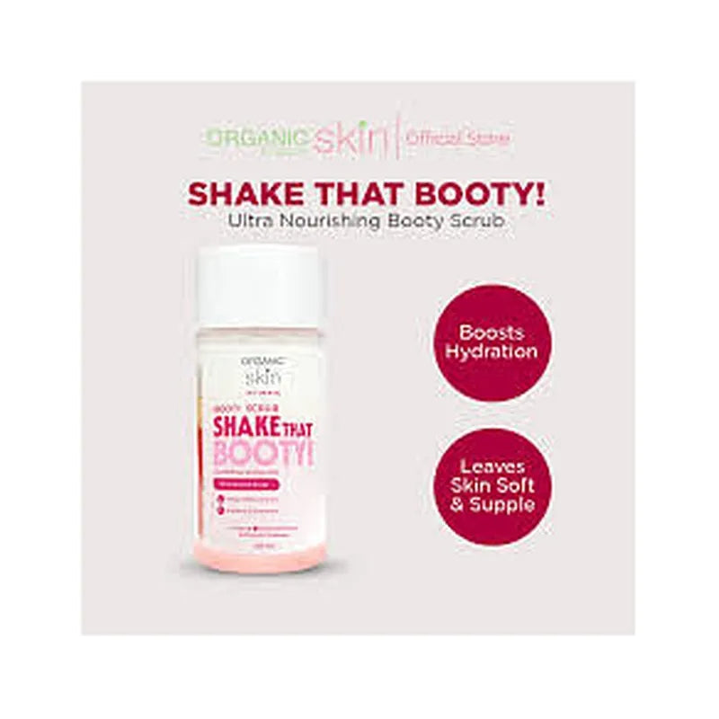 Organic Skin Booty Scrub 100Ml