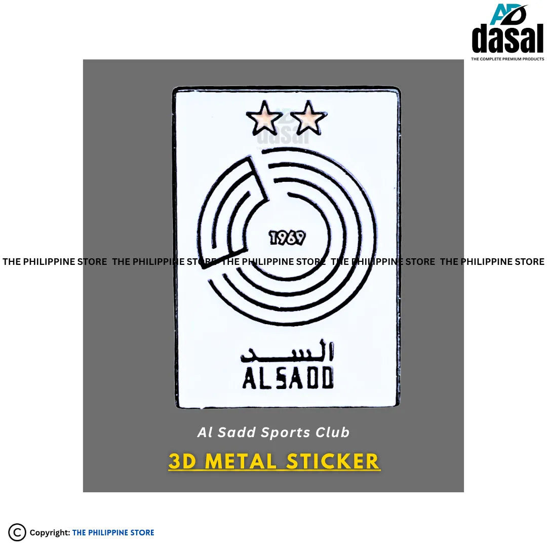 3D Metal Sticker- Al Sadd Sports Club
