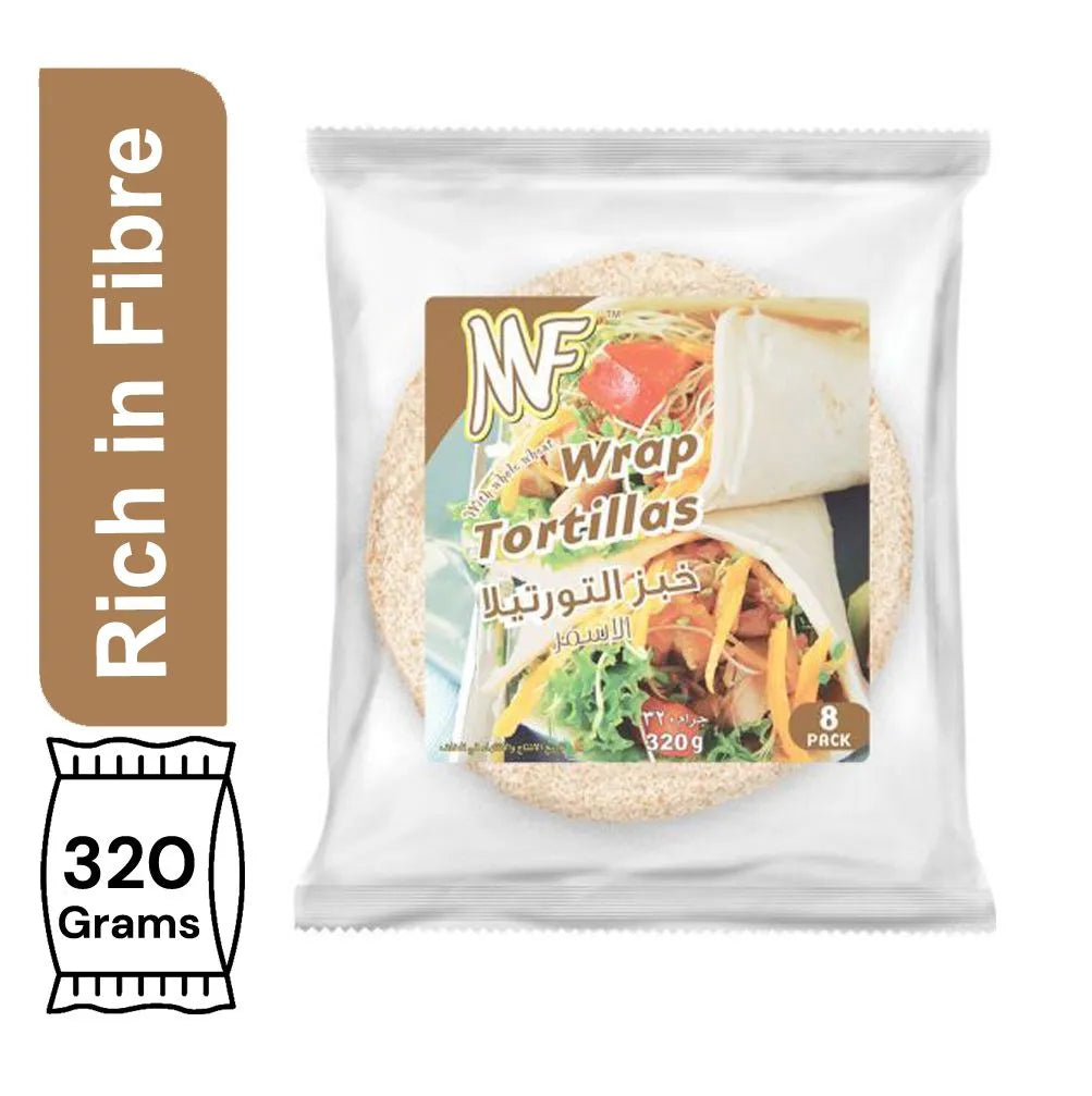 Mf Whole Wheat Wrap Tortillas, 320G
