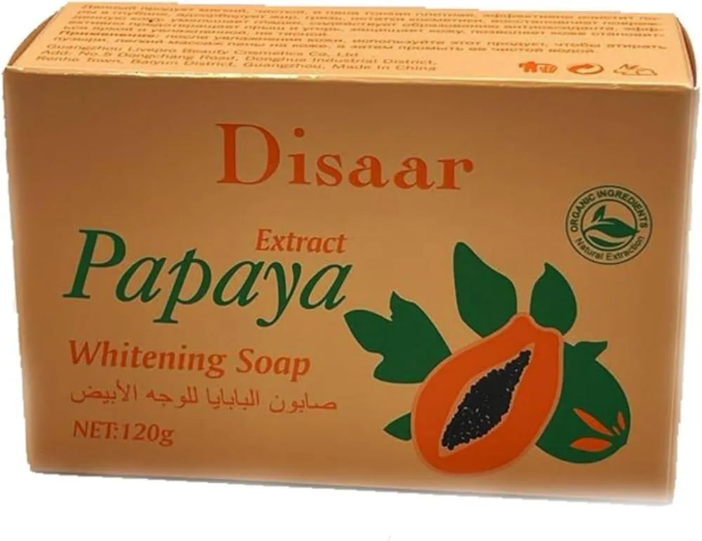 Disaar Papaya Whitening Soap 120G