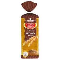 Qbake Sliced Medium Brown Bread, 650g