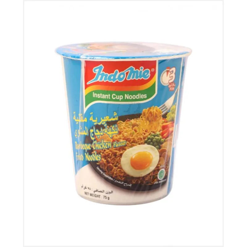 Indomie Cup Noodles Fried Barbeque Chicken 75 G
