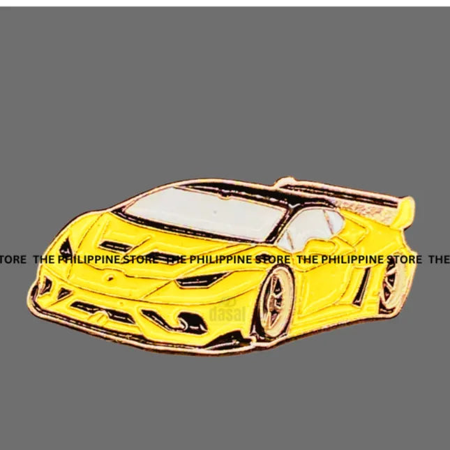 3D Metal Sticker- Lamborghini Huracan_Yellow