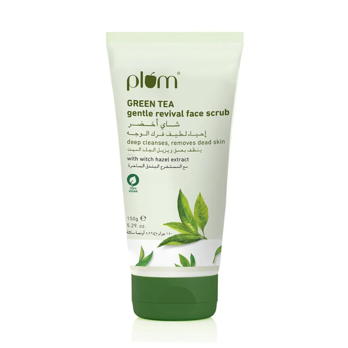 Plum Green Tea Gentle Revival Face Scrub 150gm