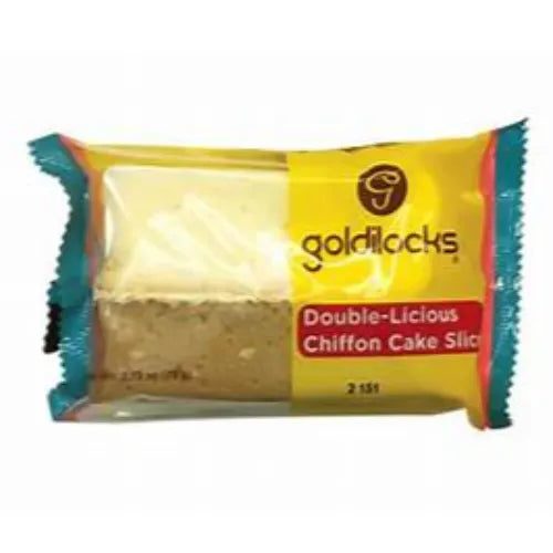 Goldilocks Doblelcious Chiffon Cake Slic