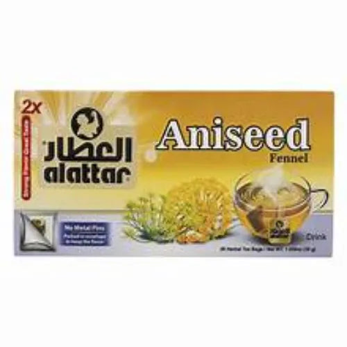 Alattar Aniseed Herbal Tea Bags, 20 Bags