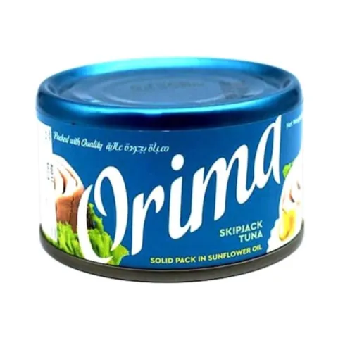 Orima Skipjack Tuna Solid Sunflower Oil 85g
