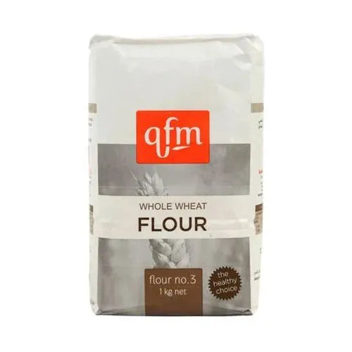 QFM WHOLE WHEAT FLOUR NO - 3  1 KG