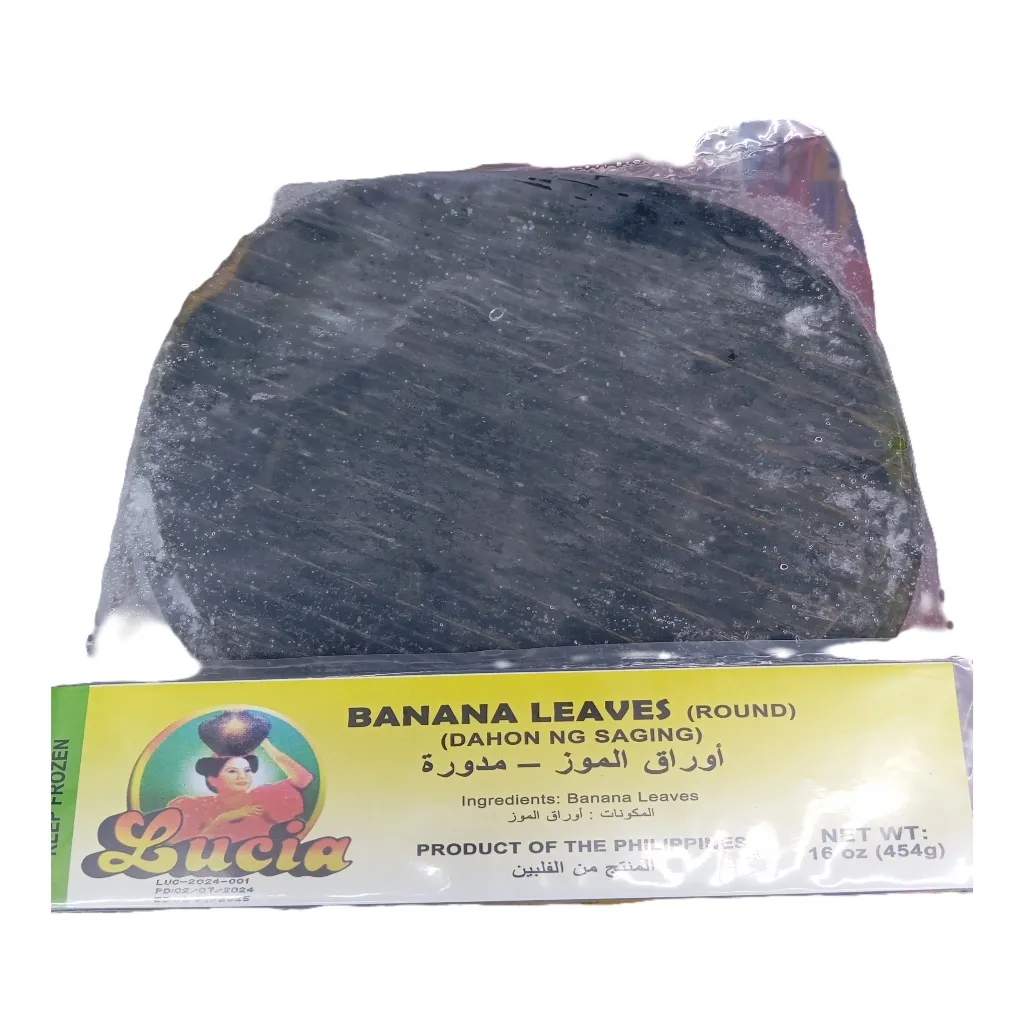 Lucia Banana Leaves (Round) Frozen 454g