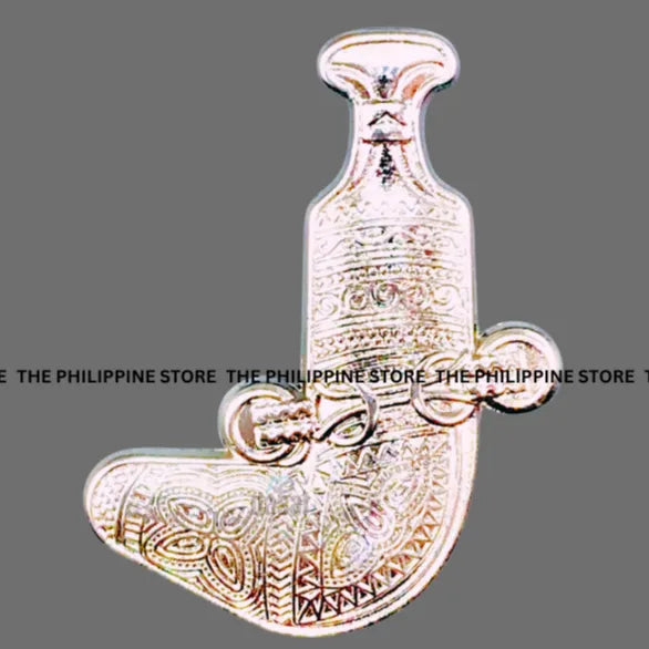 3D Metal Sticker- Dagger_Silver Color