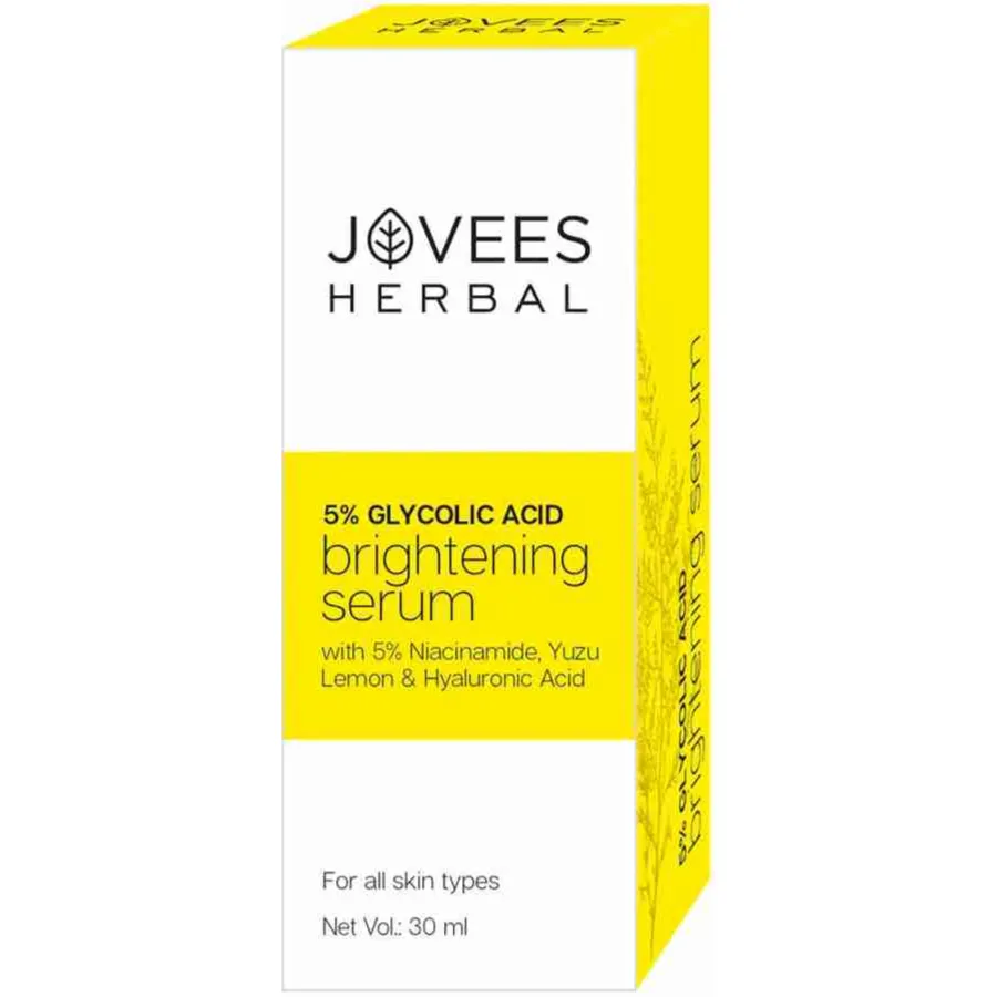Jovees Herbal 5% Glycolic Acid Brightening Serum 30Ml