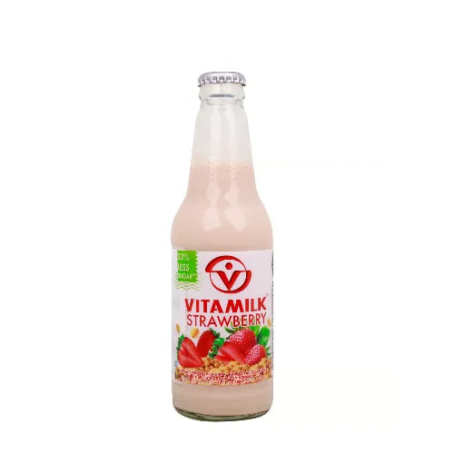 Vitamilk Strawberry Soy Milk, 300Ml