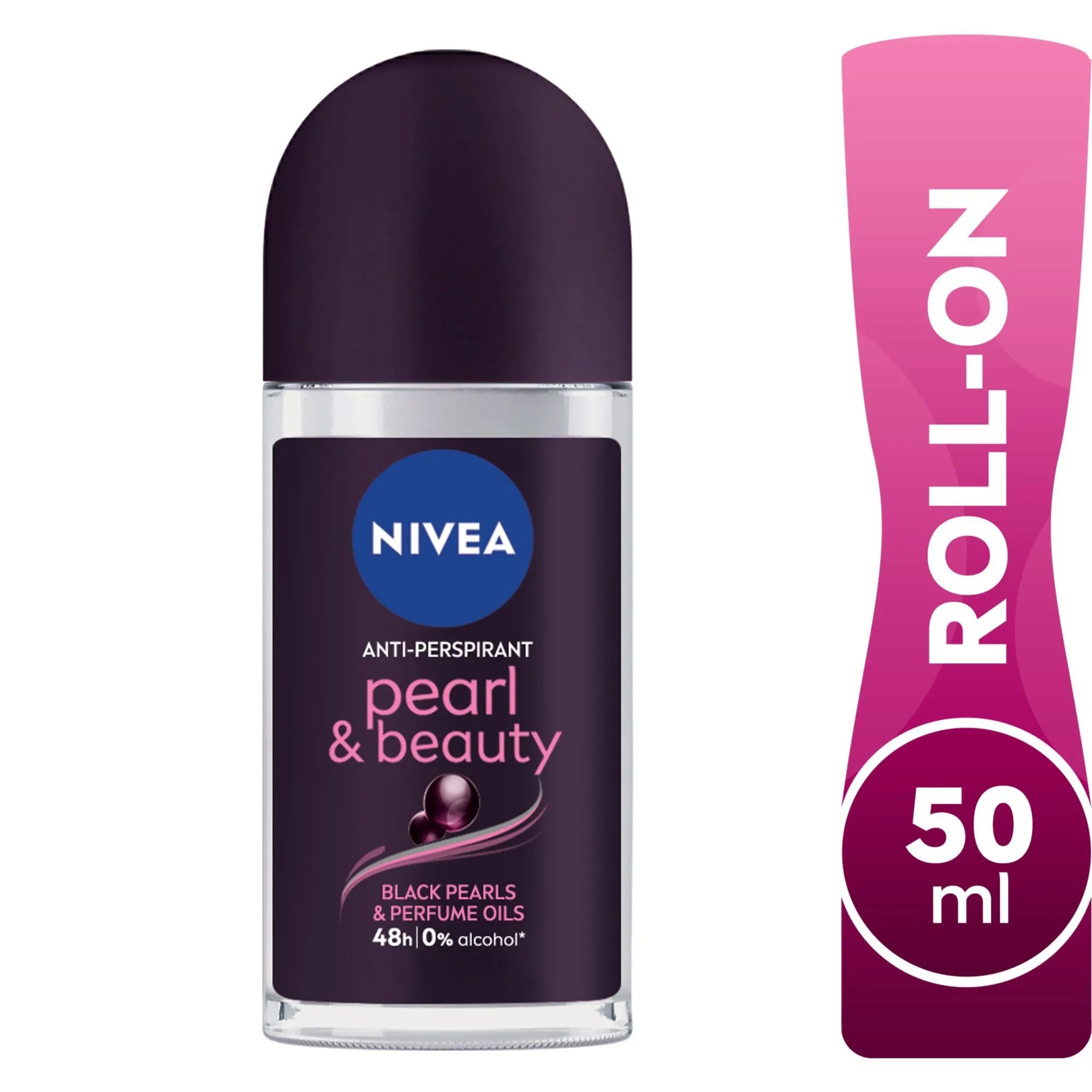 Nivea Anti-perspirant Pearl & Beauty Elegant Fragrance Female Roll-on 50 Ml