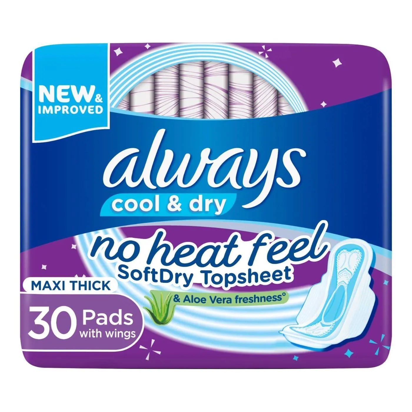 Always Aloe Cool 30pads