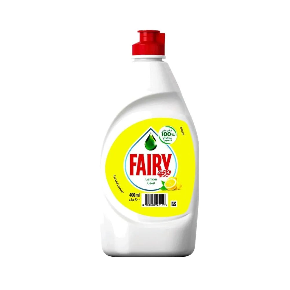 Fairy Plus Lemon Dishwashing Liquid Soap 400 Ml