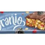 Granio Milk Chocolate, Forest Fruits Bar, 40g