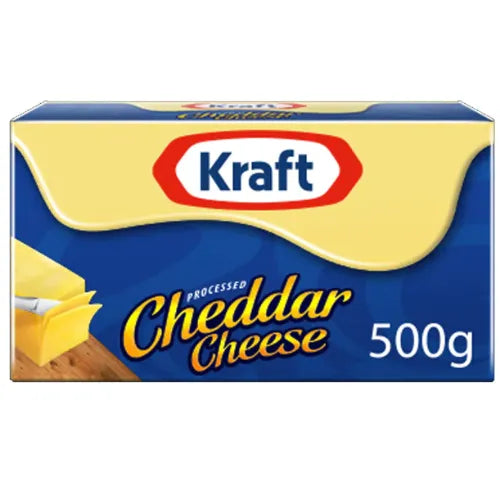 Kraft Cheddar Cheese Block, 500g
