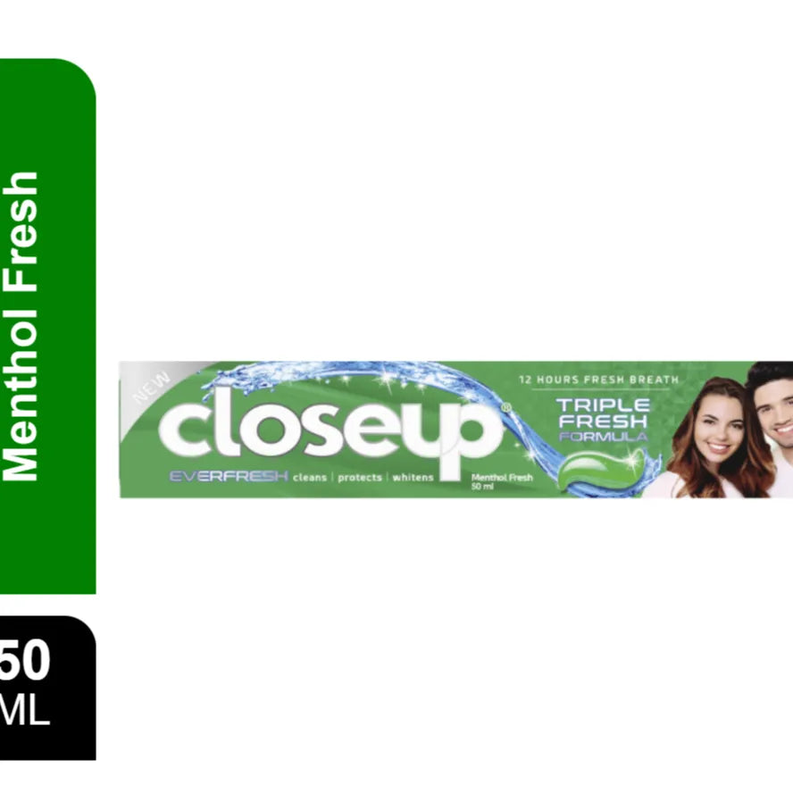 Close Up Toothpaste Menthol Fresh Antibacterial Gel 50 Ml