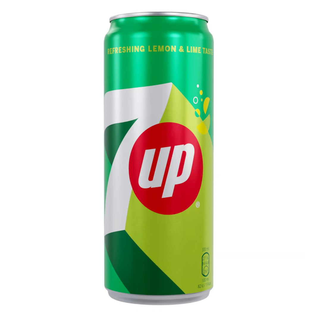 7Up Soft Drink Can, 330ml