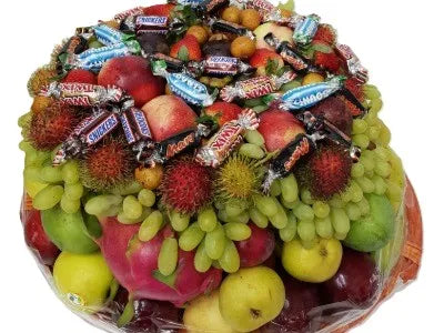 Fruit Basket With Chocolate