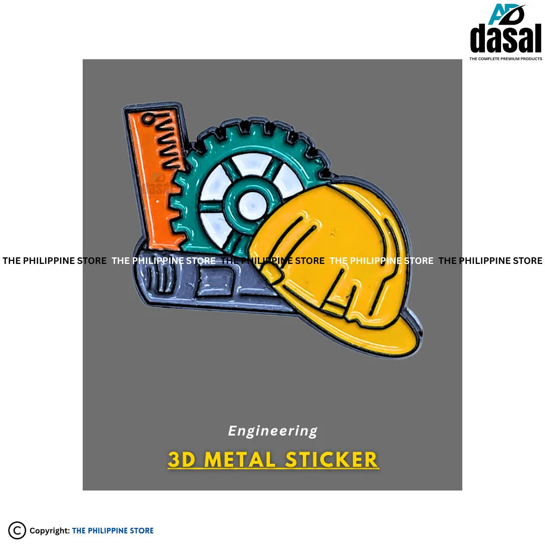 3D Metal Sticker- Engineering