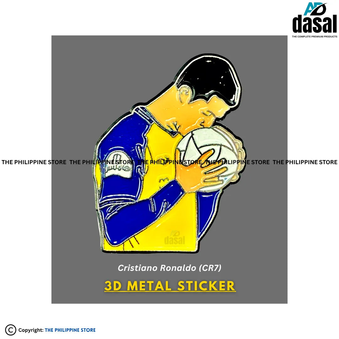 3D Metal Sticker- Cristiano Ronaldo (Cr7)