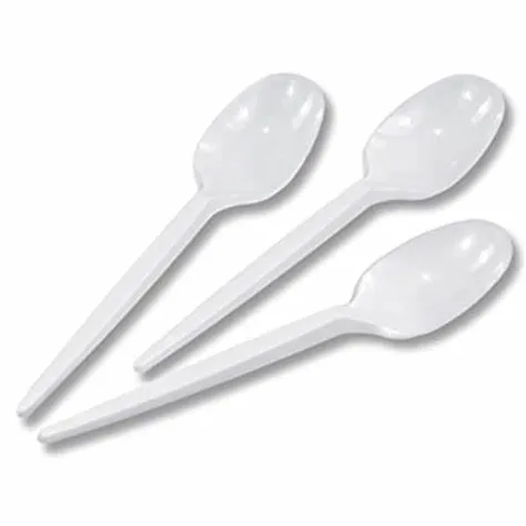 Disposable Plastic Spoon 50pcs Small