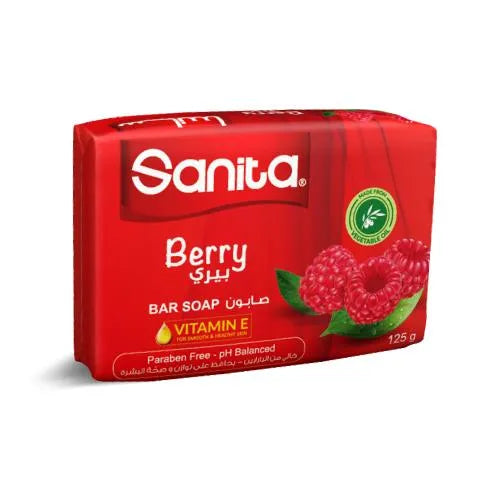 Sanita Bar Berry Soap 125G